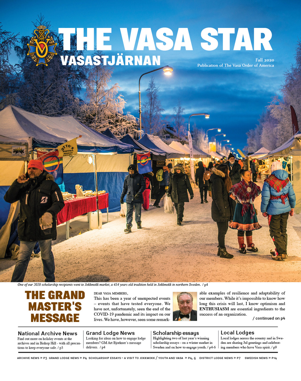 Vasa Star Online Fall 2020